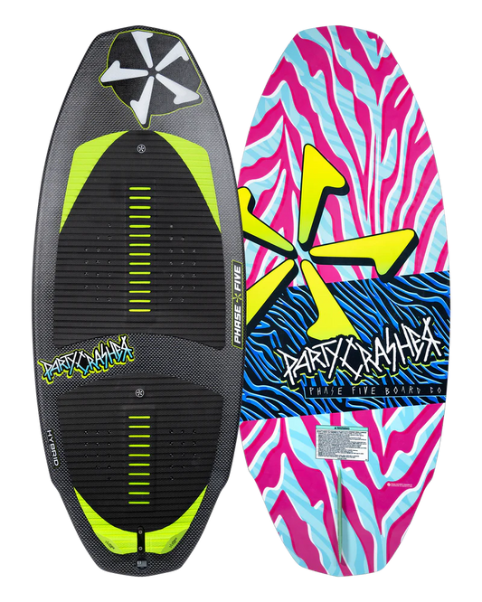 2026 PHASE FIVE PARTY CRASHER 52" " LIGHTLY USED DEMO BOARD"