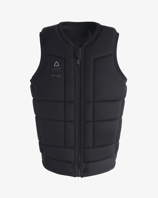 Follow Affiliate Mens Impact Vest in Black/Black