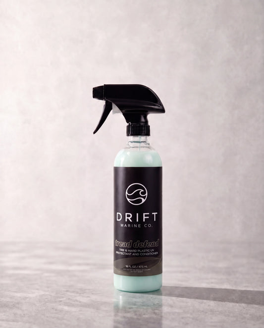 TREAD DEFEND TIRE & PLASTIC UV PROTECTANT AND CONDITIONER