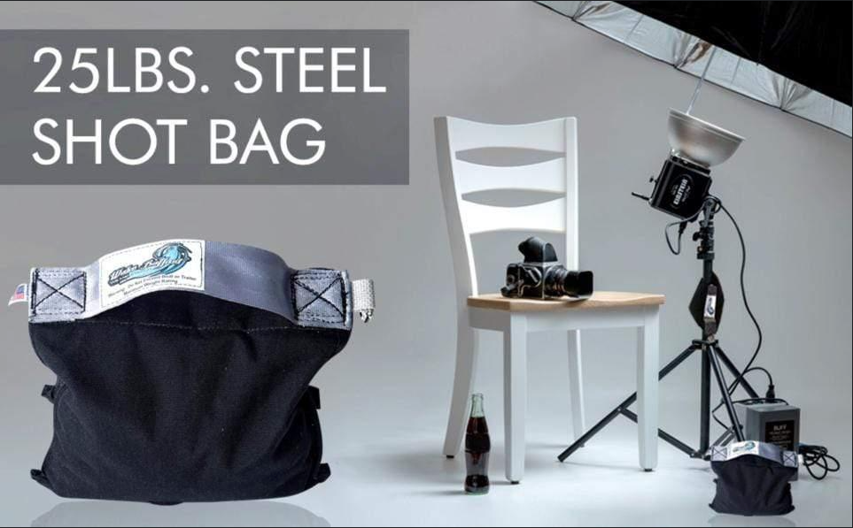 2 Pack - 25LB Steel Shot Ballast Bags